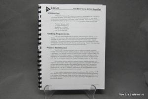 Locus RF-2130 LNA Product Manual
