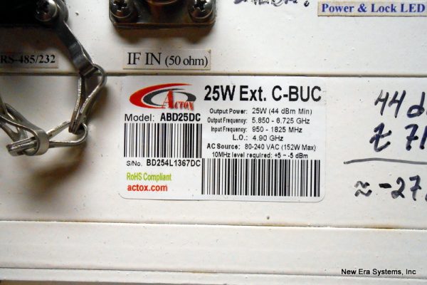 Actox ABD25DC 25 Watt C-Band BUC