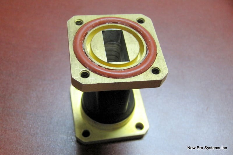 Details about   WR62 45 Degree Twist Waveguide Section 3-1/8" Cover Flanges FXR Y625A Used Qty 1 