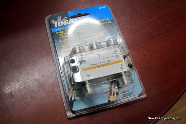 Ideal 4-Way L-Band Cable Splitter