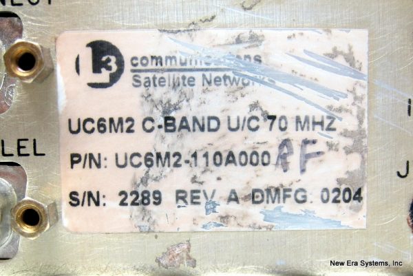 L3 UC6M2 C-Band Up Converter