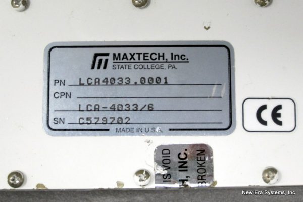 Maxtech C-Band LNA model LCA4033