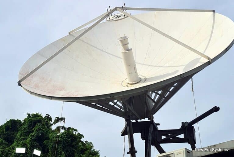 RSI 9.2m CBand Earth Station Antenna • New Era Systems