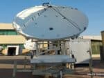 Satellite KU-Band trailer mount antenna
