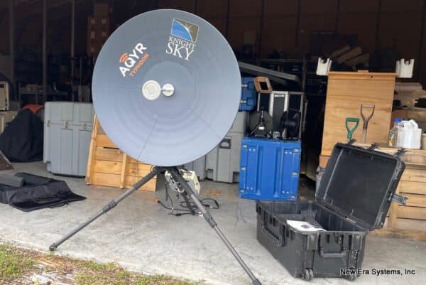 AQYR 1M KU-Band Satellite terminal