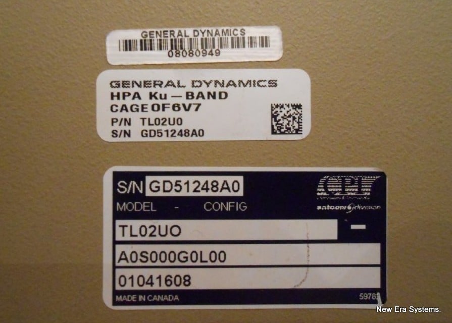 CPI TL02UO 250W KU-Band BUC TWTA-