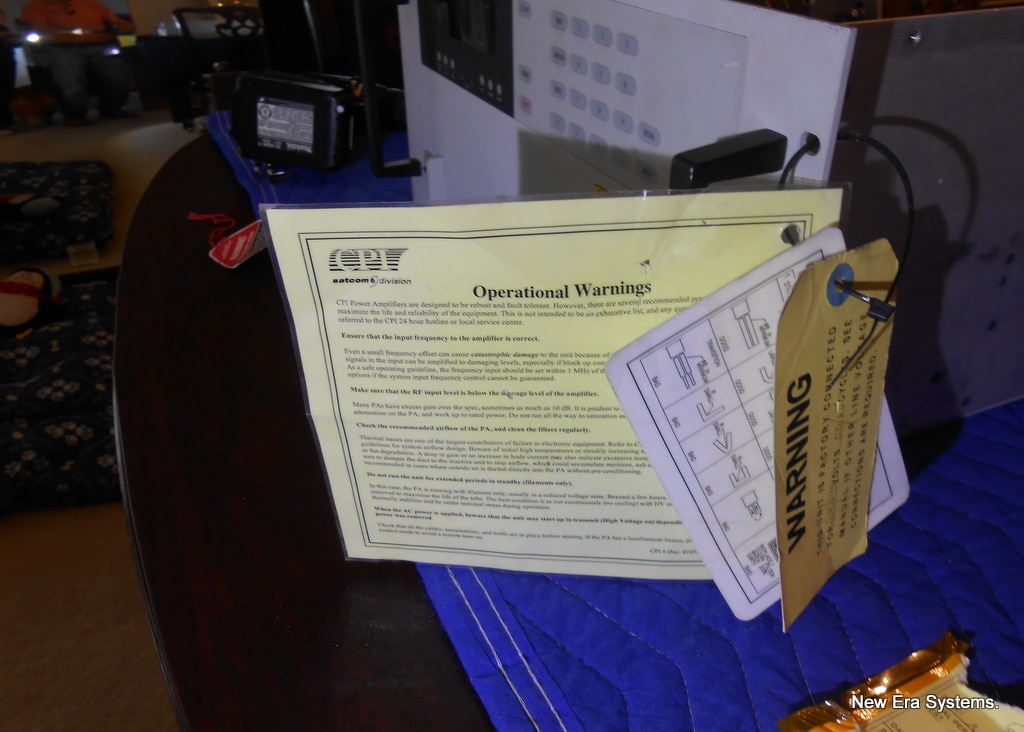 CPI VZC6967AM 700W C-Band TWT BUC