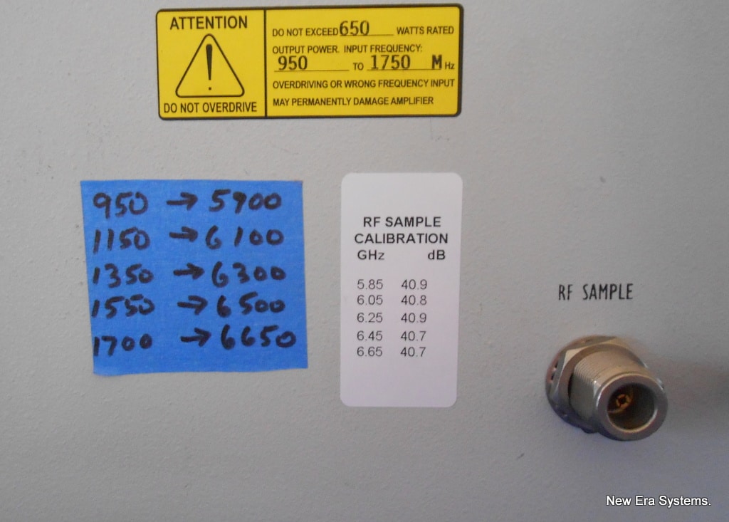 CPI VZC6967AM 700W C-Band TWT BUC